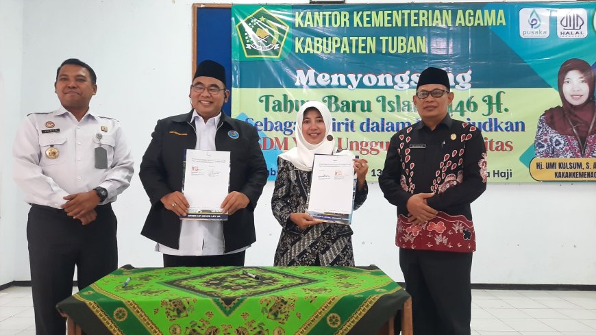 Maksimalkan Tugas Penyuluh Agama, Kemenag Tuban Gandeng BNNK dan Lembaga Permasyarakatan