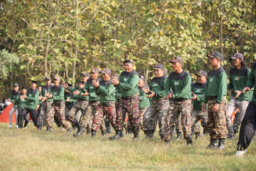 Siapkan Kader Militan, PAC Ansor Widang Tuban Gelar Retreat Tiga Matra